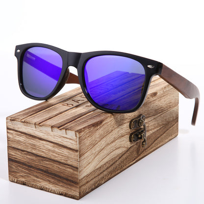 Barcur Design Polarized Wood Sunglasses