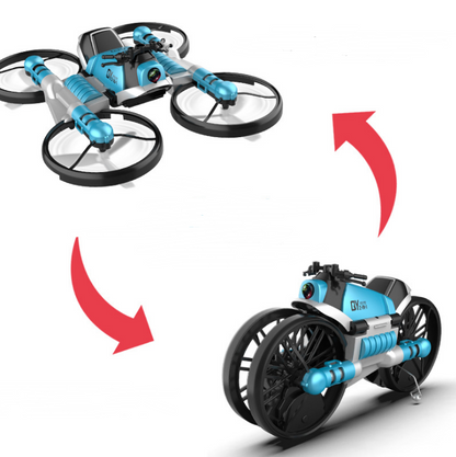 WiFi FPV RC 2 in 1 Drone Motorcycle