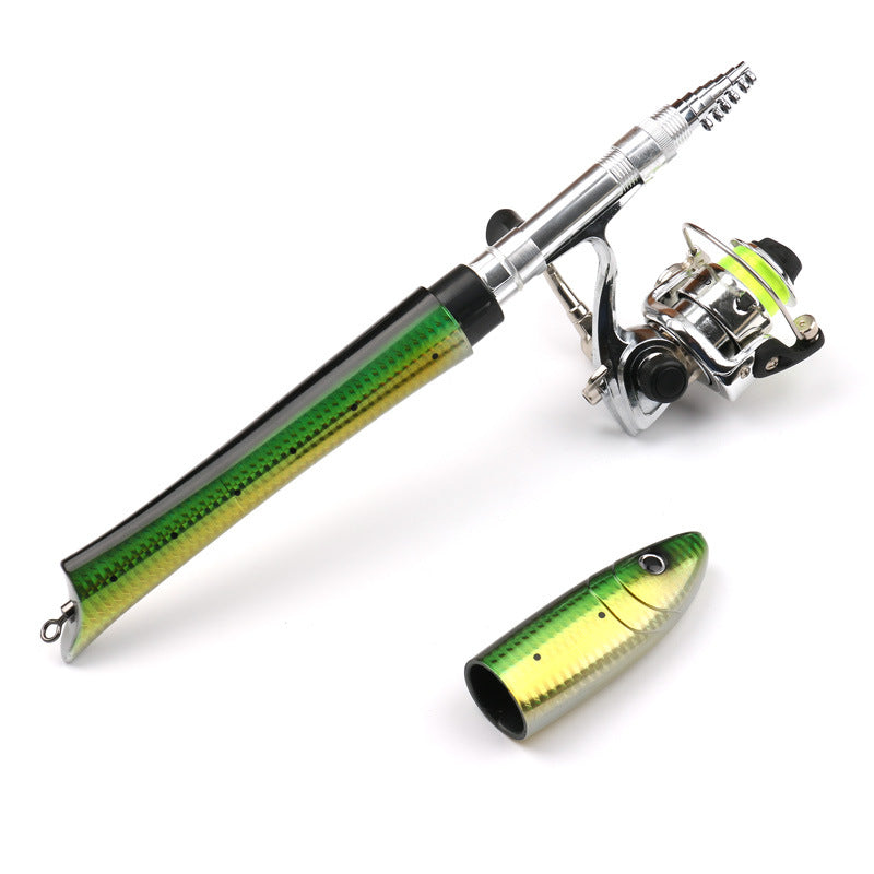 Luya Ice Fishing Pen Fishing Rod Combo