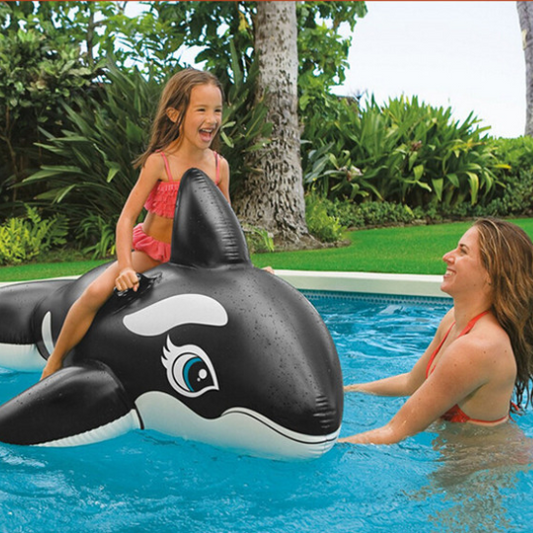 Inflatable Whale Pool Floatie