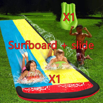 Childrens Double Slip 'N Slide
