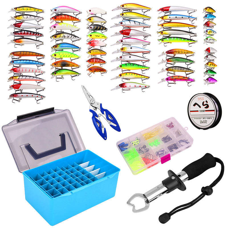 143pcs Assorted Fishing Minnow Kit