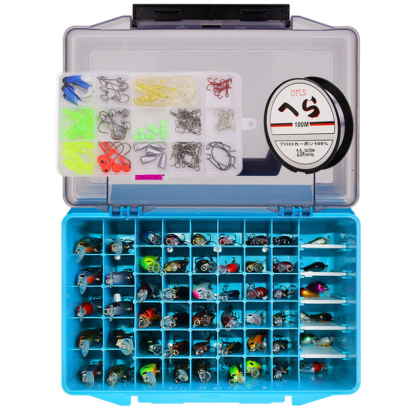 143pcs Assorted Fishing Minnow Kit