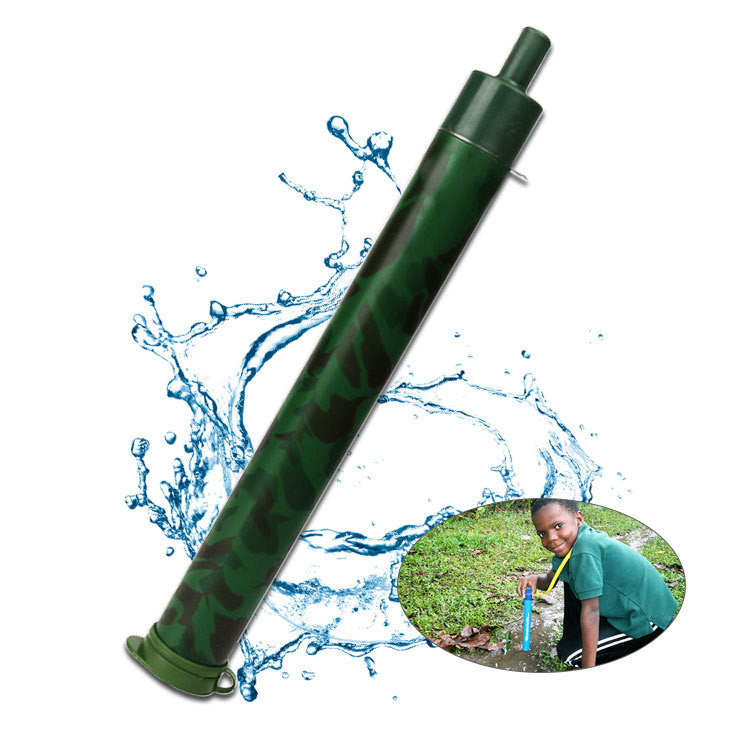 Outdoor Water Purification Straw