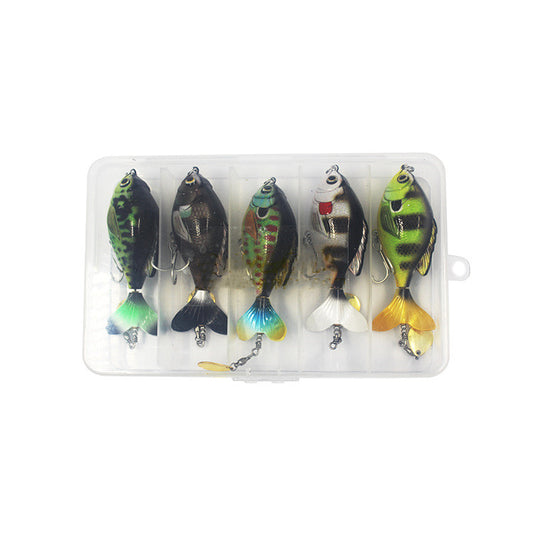 5 Piece Buzzbait Lure Set