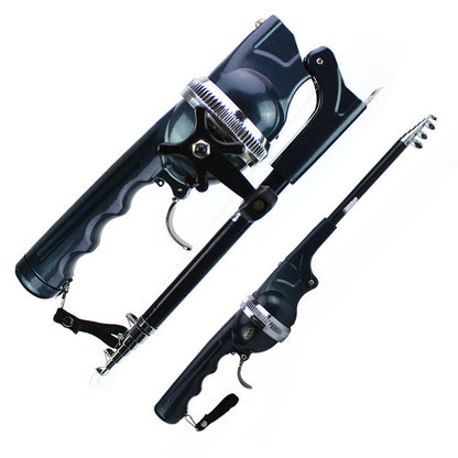 Foldable Fishing Rod Combo