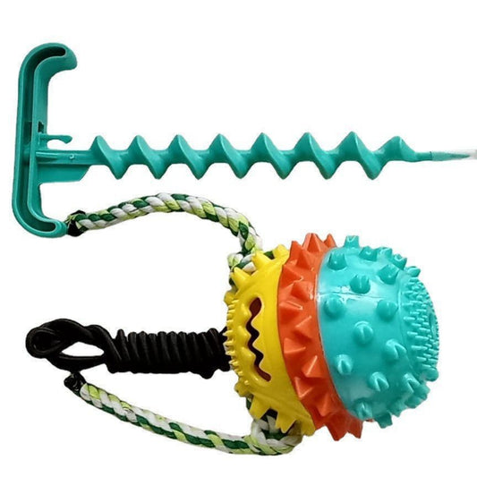 Rope Tug with Ball Dog Toy