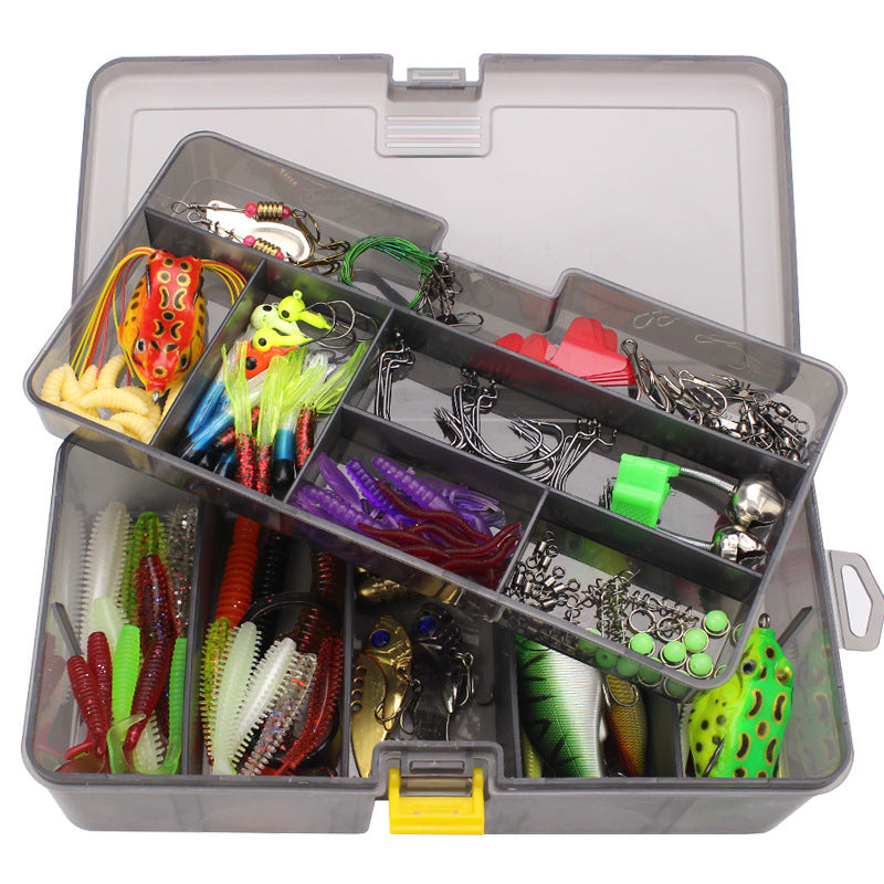 168 Pcs Bait and Fish Accessories Set