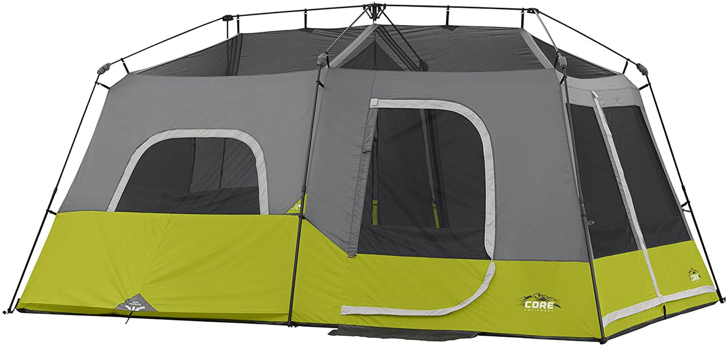 9 Person Instant Cabin Tent - 14' X 9', Green (40008)